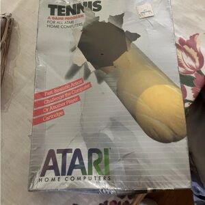 Atari Tennis Game for Home Computers - Gray